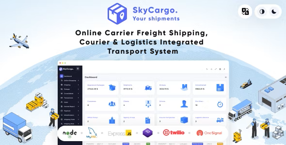 SkyCargo: An Integrated Transportation System for Freight Shipping, Courier Services, and Logistics